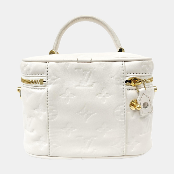 VANITY PM Monogram Lambskin White