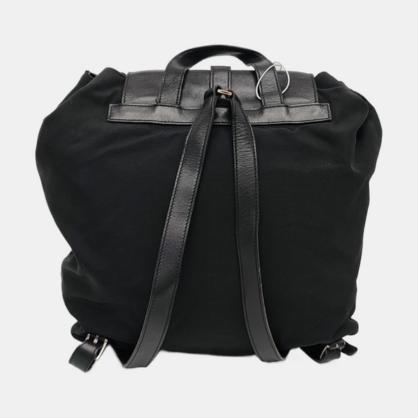 Fabric Backpack Black