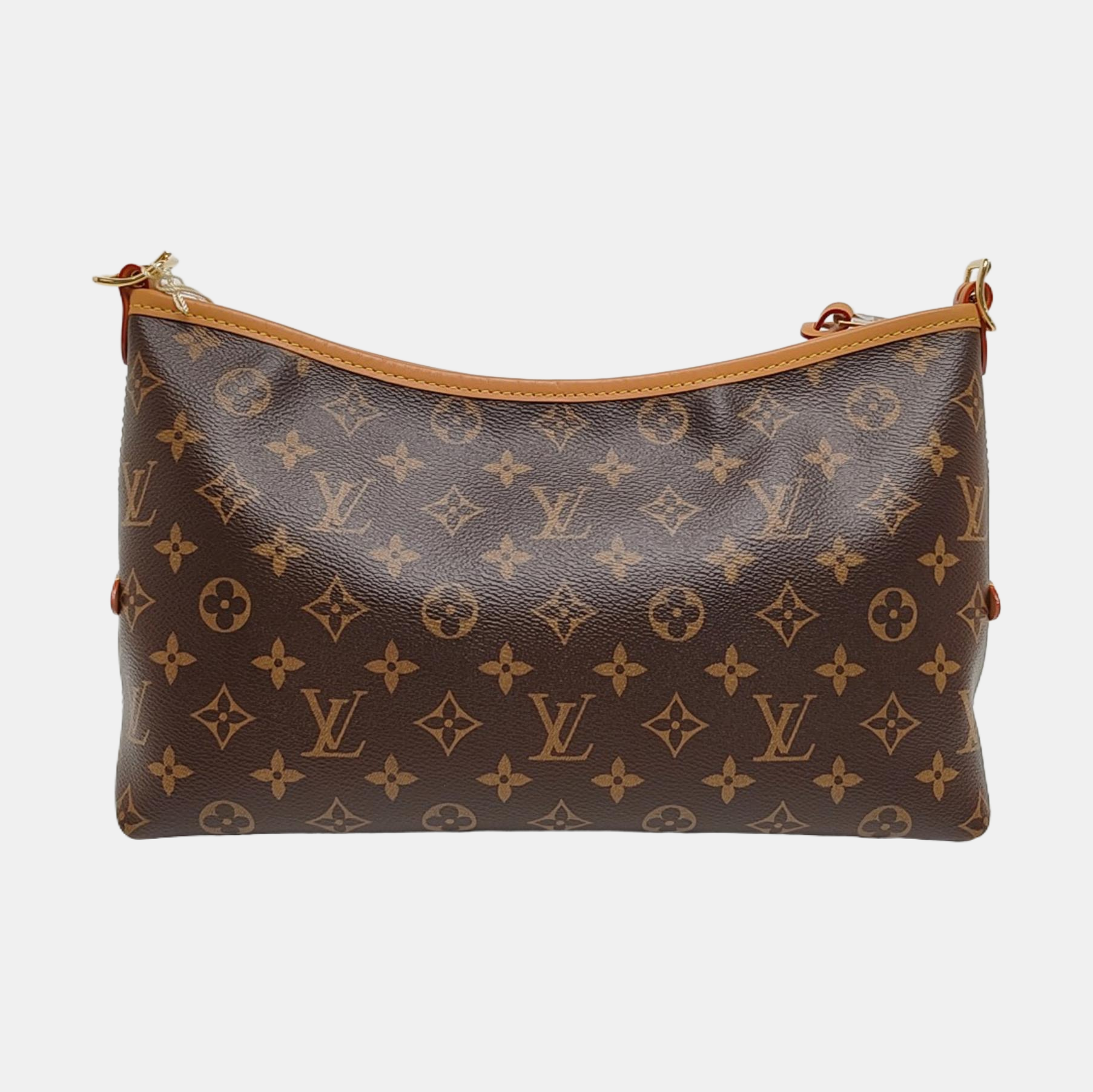 CARRYALL MM Monogram Coated Canvas Brown