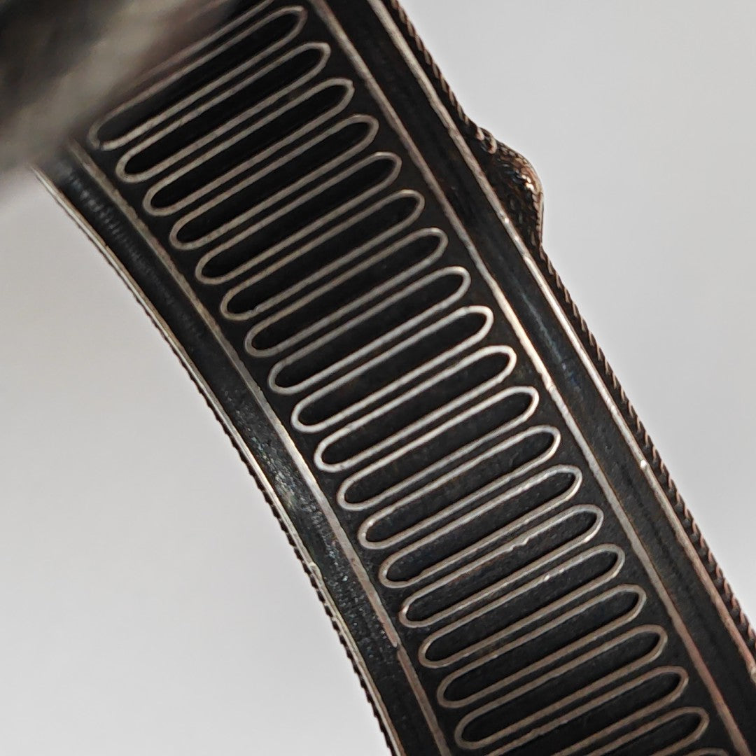 925 Sterling Silver Gray Bangle