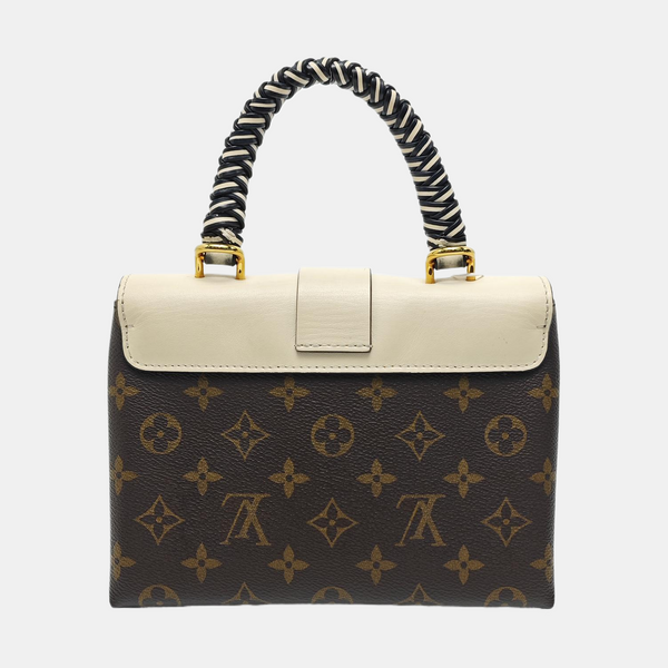 LOCKY BB Monogram Coated Canvas Beige