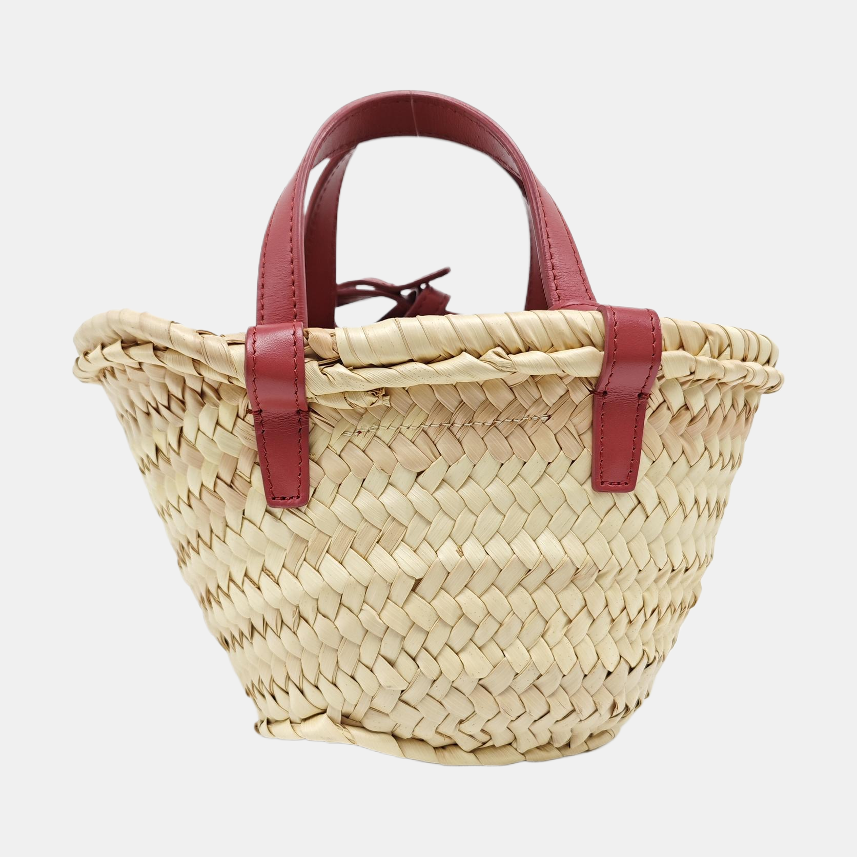 Straw Tote Bag Beige