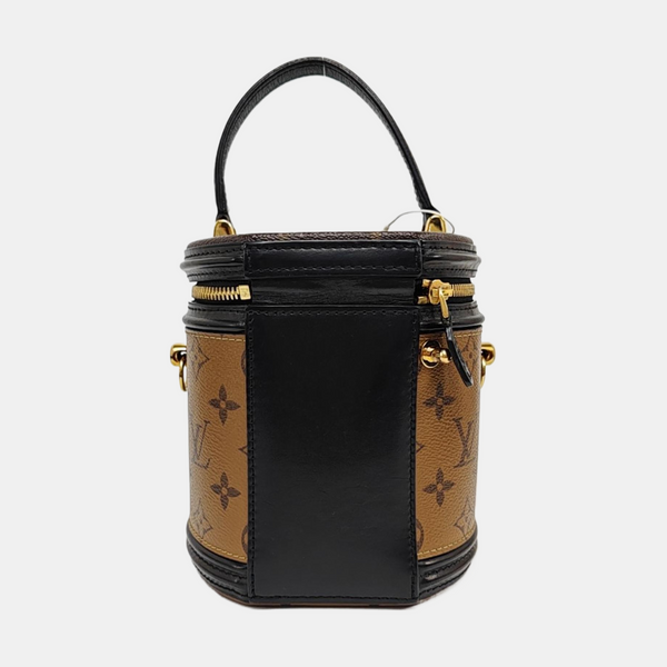 CANNES PM Monogram Coated Canvas Brown
