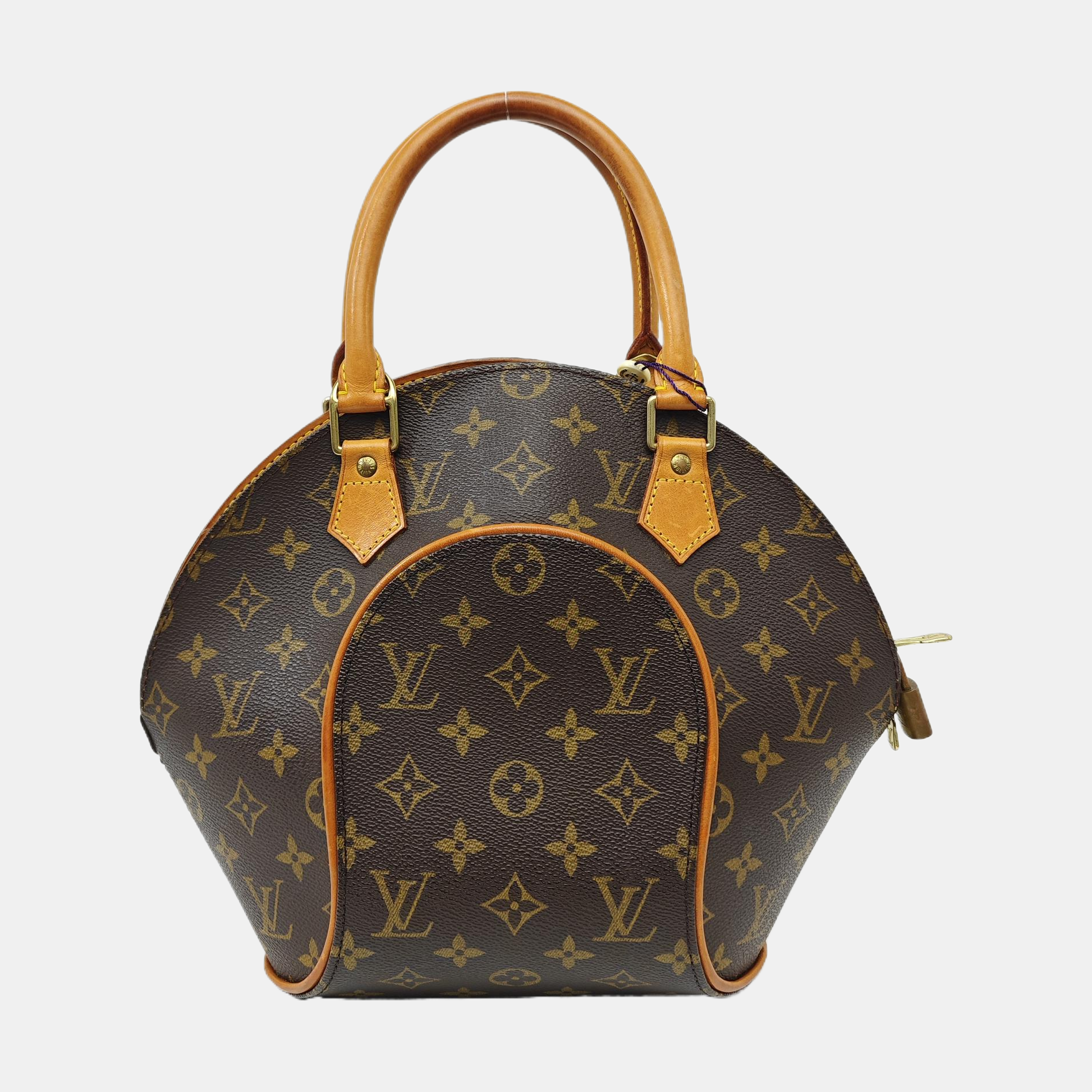 ELLIPSE Monogram Coated Canvas Brown