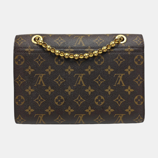 VICTOIRE Monogram Coated Canvas Brown