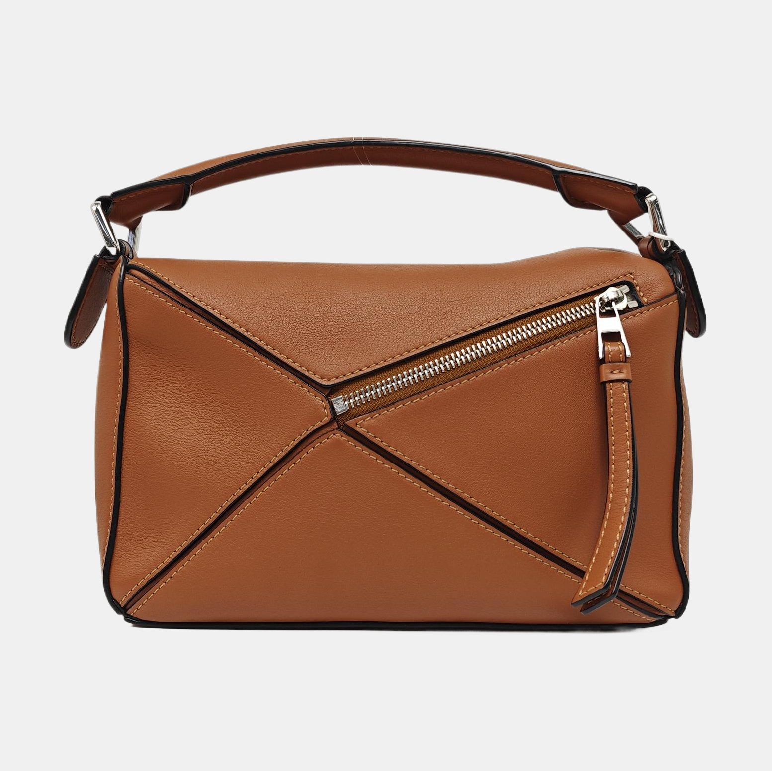 Puzzle Small Calfskin Brown