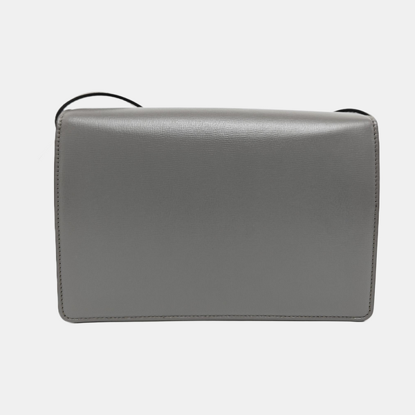 GG Ring Small Calfskin Gray