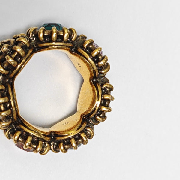 Metal Gold Ring HK 16
