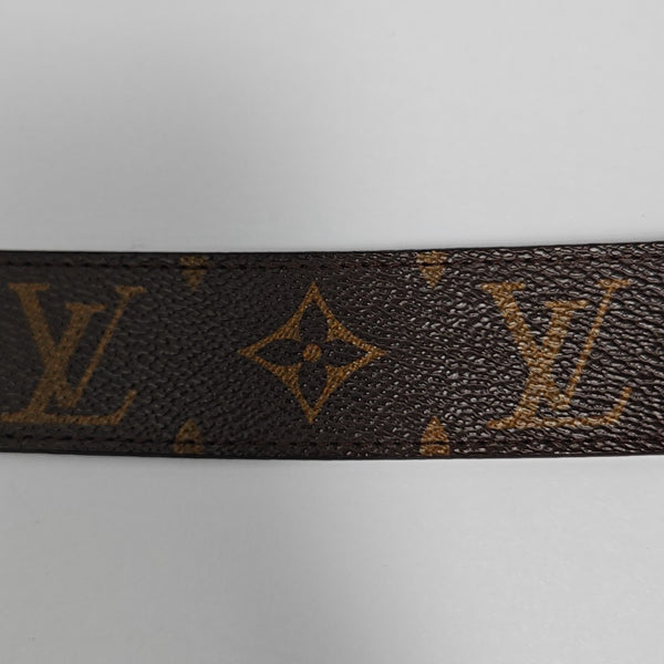 Coated Canvas Belt Brown