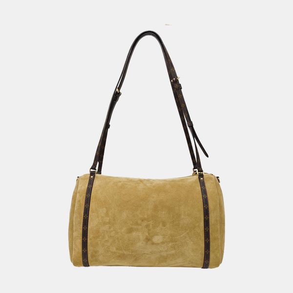 EXPRESS MM Monogram Suede Beige