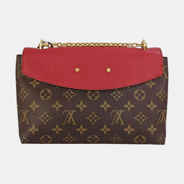 SAINT PLACIDE Monogram Coated Canvas Brown