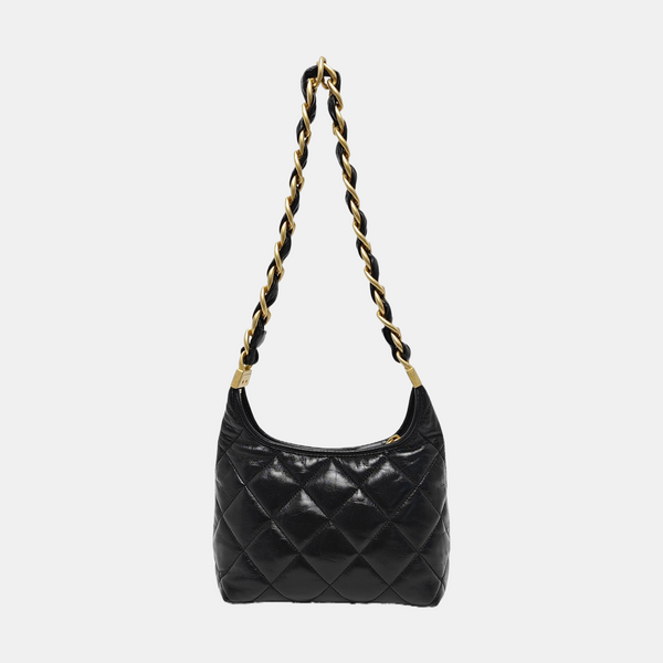 Quilted Lambskin Small Black