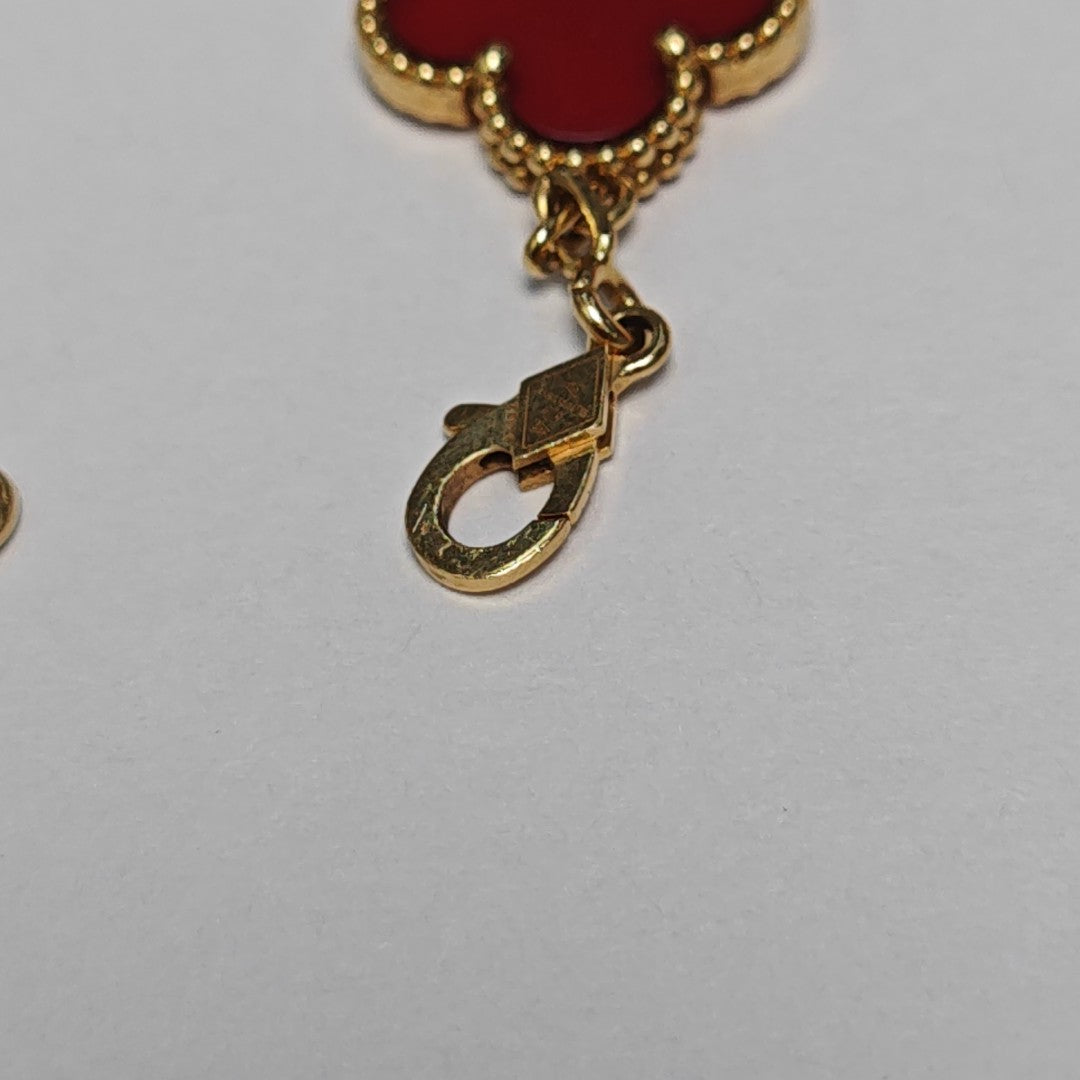 Vintage Alhambra 18k Gold Bracelet