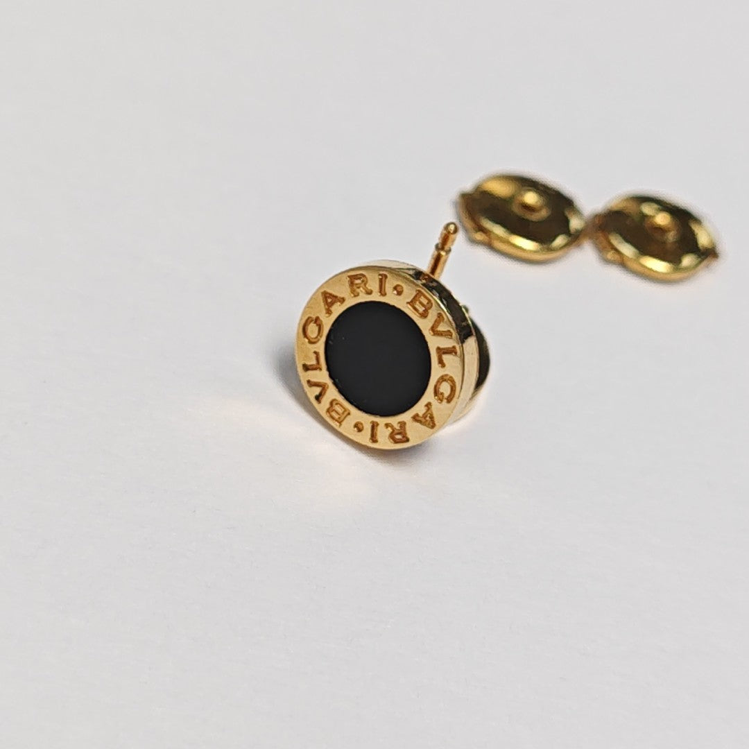 BVLGARI BVLGARI 18k Gold Stud Earrings