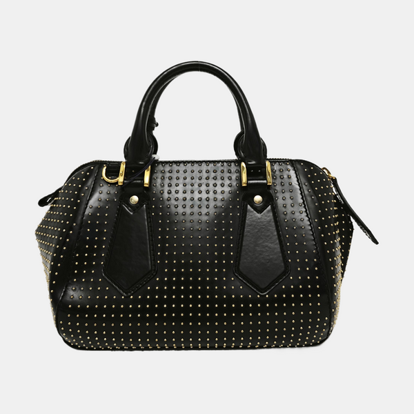Calfskin Shoulder Bag Black
