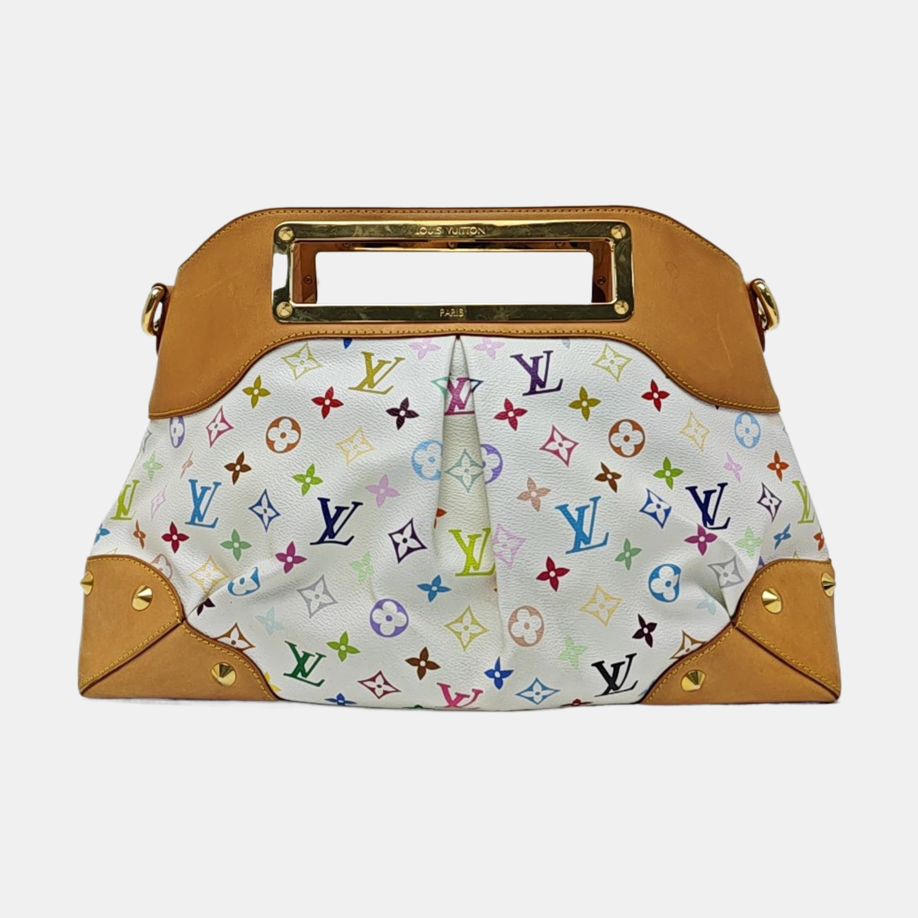 LV × TM JUDY Monogram Coated Canvas White