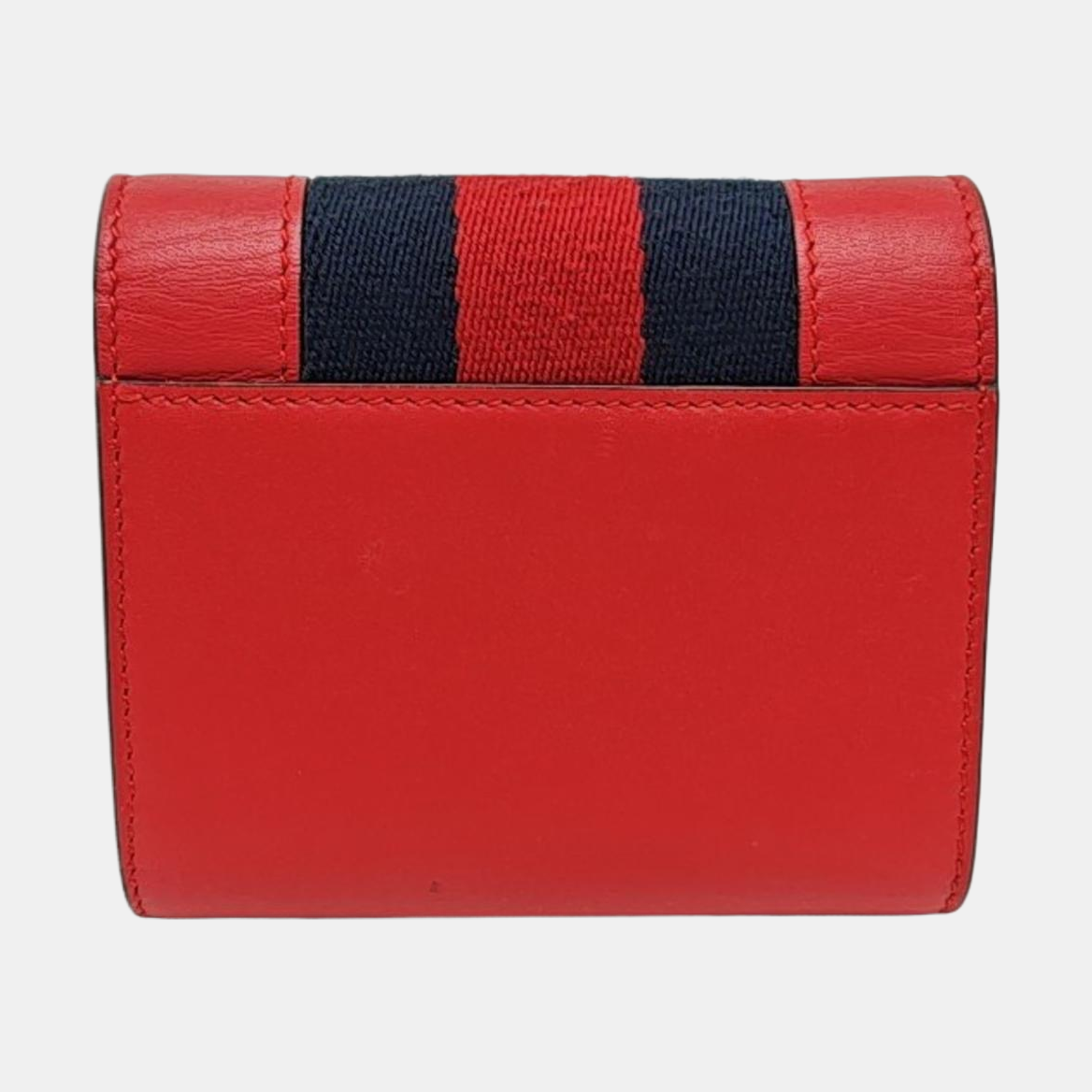 Authenticated pre-owned  Sylvie Calfskin Red Wallet - Wallet at Looply
