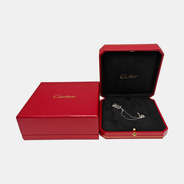 CARESSE D'ORCHIDÉES PAR CARTIER 18k White Gold Silver Necklace