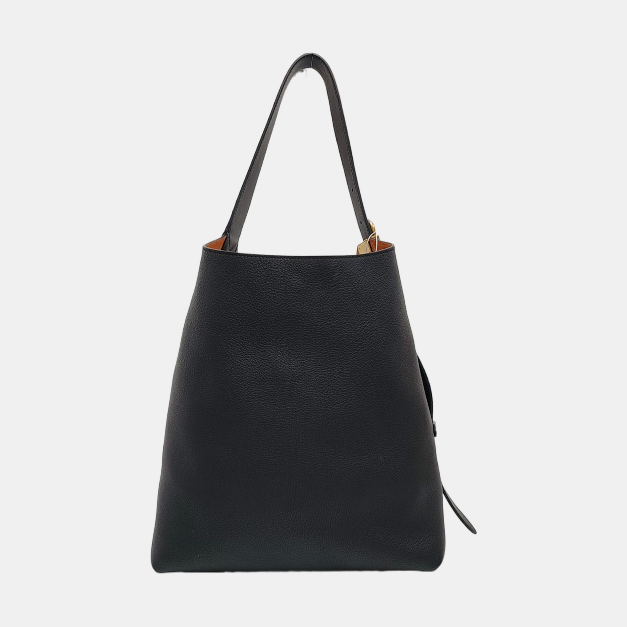 LOW KEY HOBO MM Monogram Calfskin Black