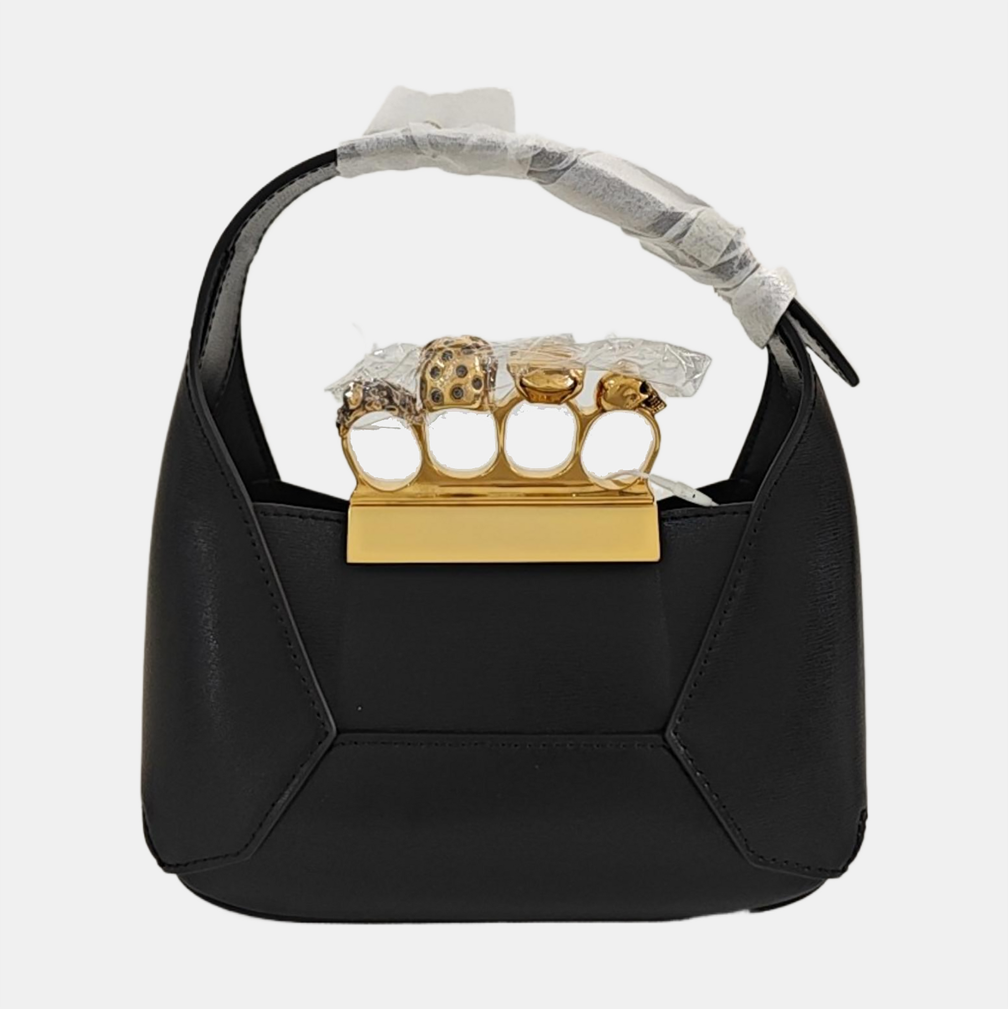 Calfskin Shoulder Bag Mini Black