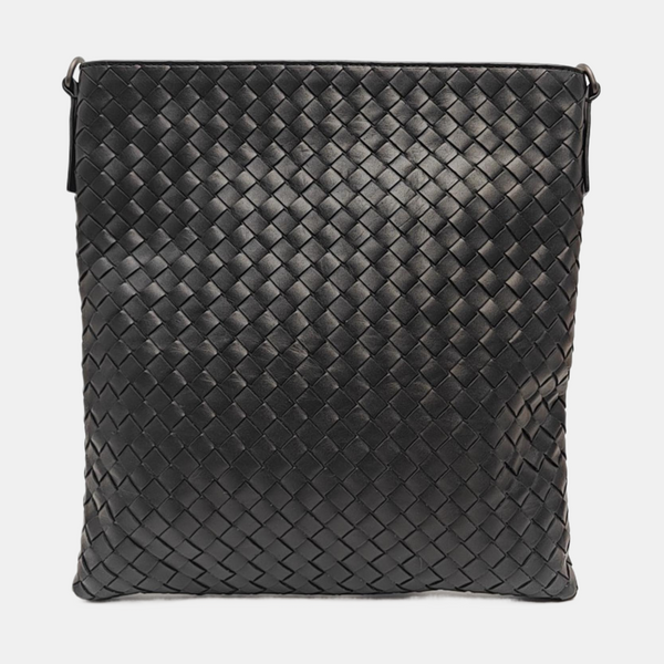 Calfskin Shoulder Bag Gray