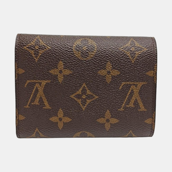 VICTORINE Monogram Coated Canvas Brown Wallet