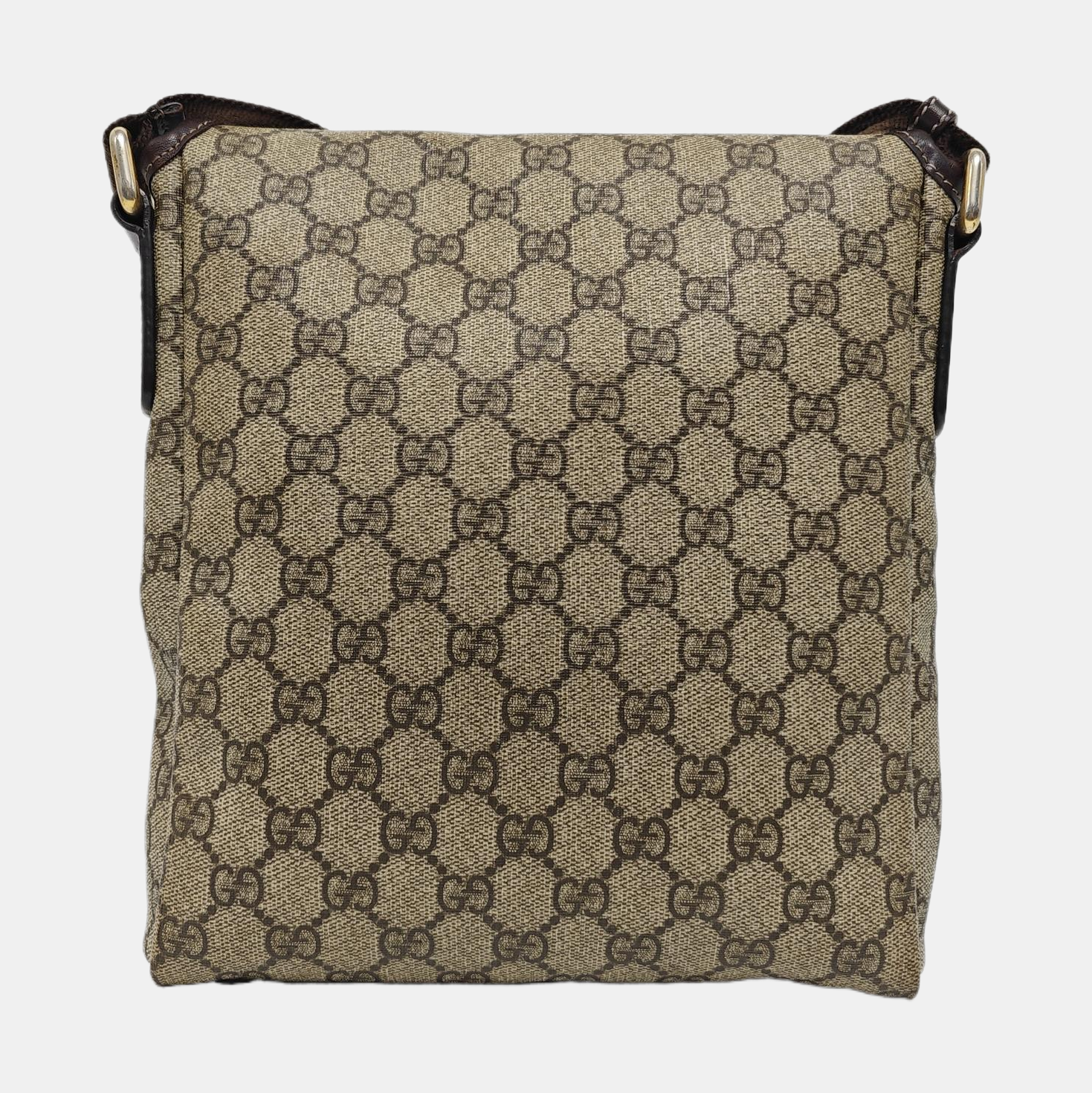GG Supreme Monogram Coated Canvas Black