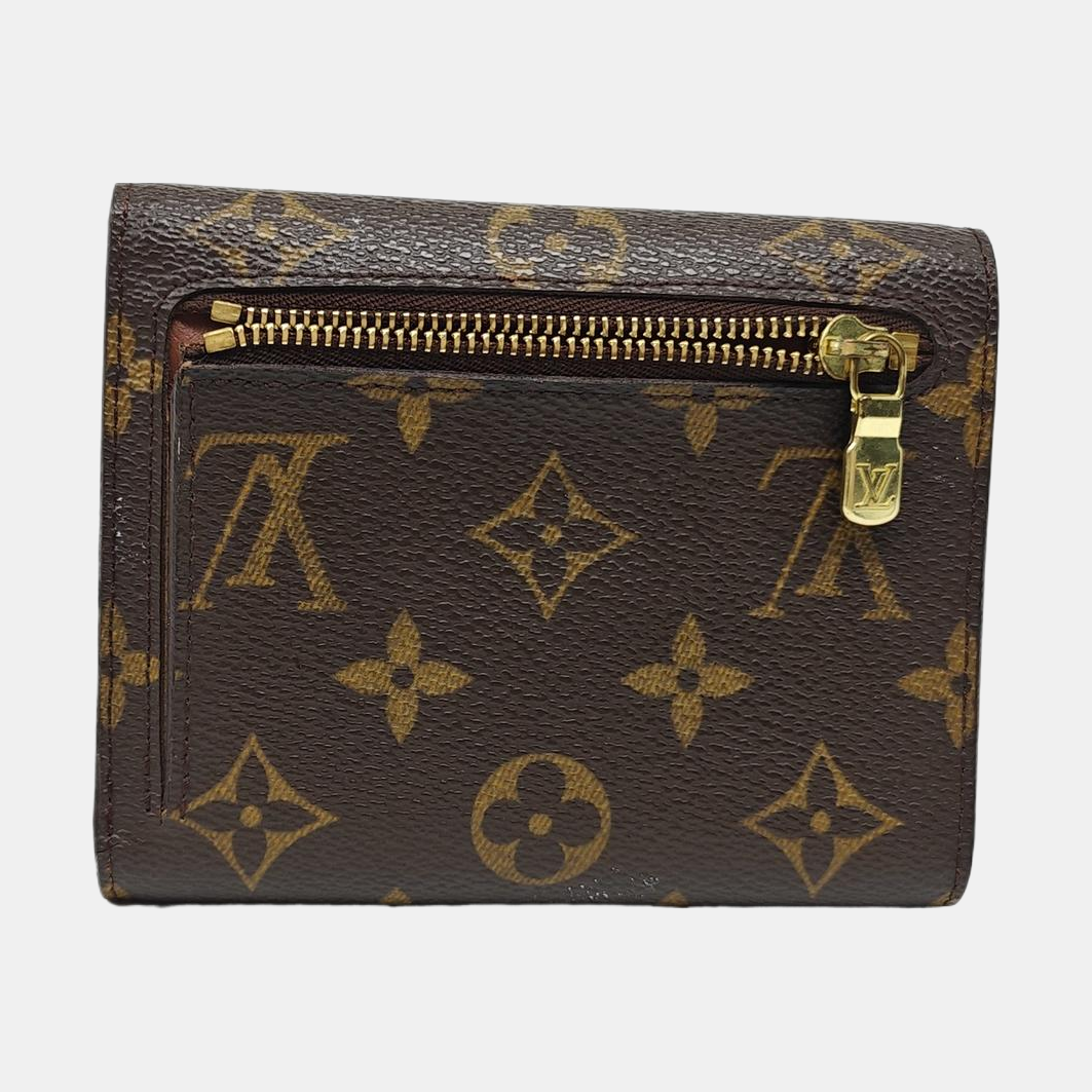 KOALA Monogram Coated Canvas Brown Wallet