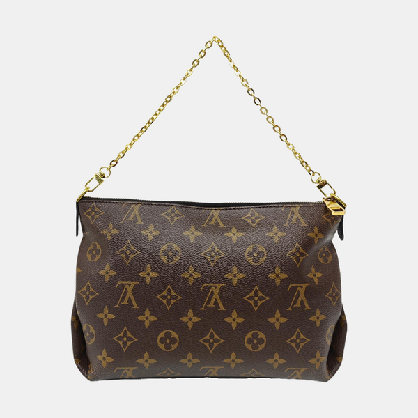 PALLAS BB Monogram Coated Canvas Brown