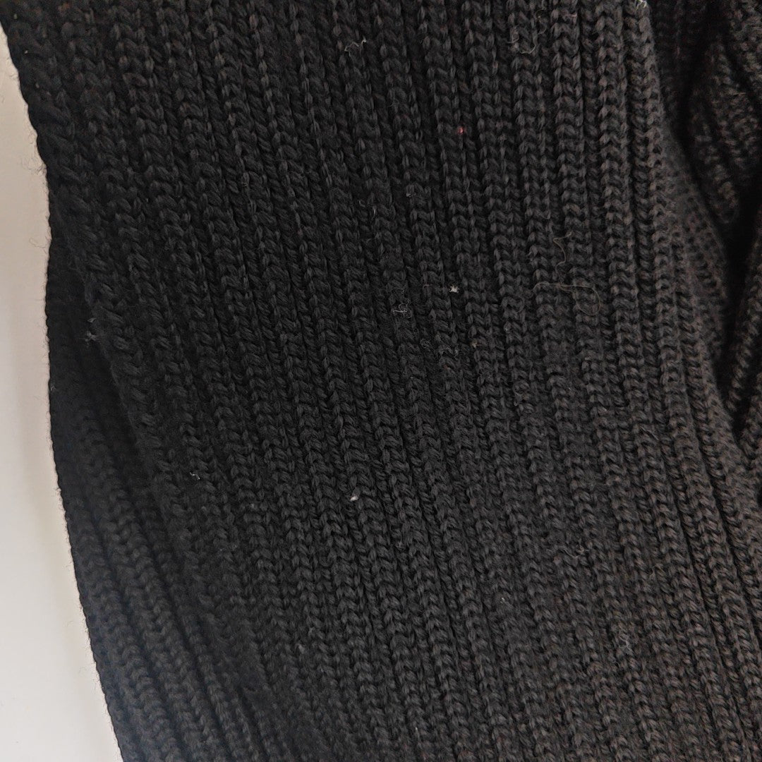 Wool Scarf Black