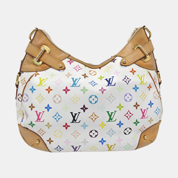 LV × TM GRETA Monogram Coated Canvas White
