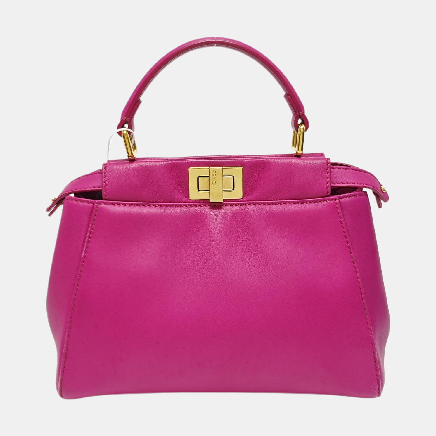 Peekaboo Mini Lambskin Red