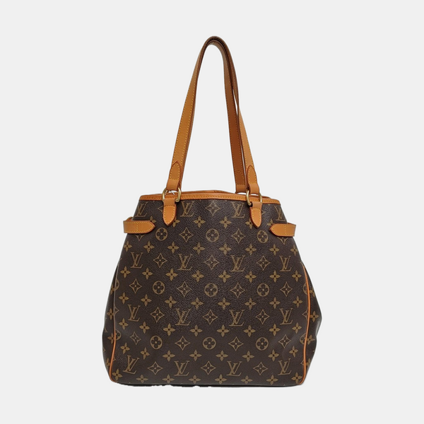 BATIGNOLLES MM Monogram Coated Canvas Brown