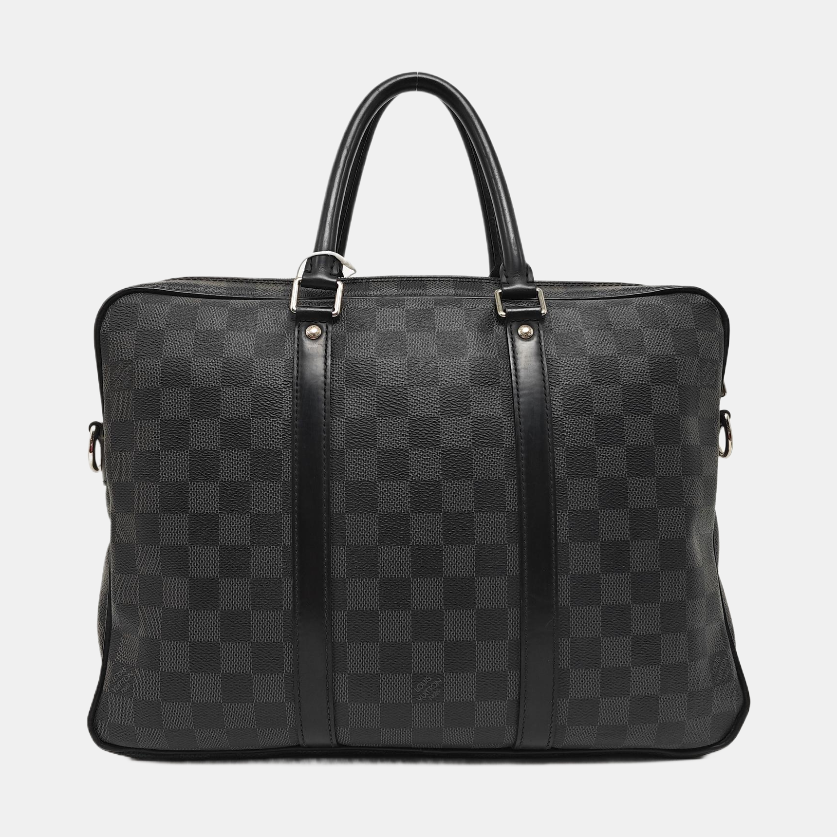 PORTE-DOCUMENTS PM Damier Graphite Coated Canvas Black