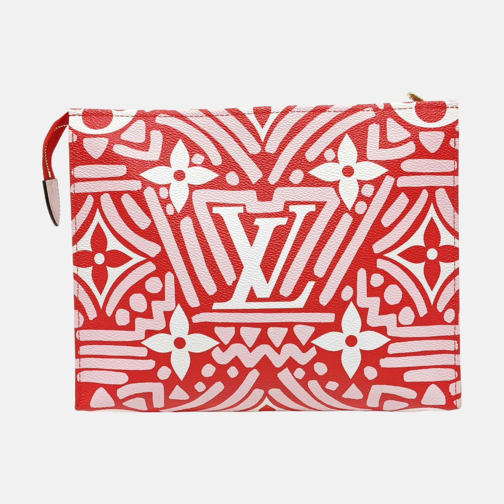 TOILET POCKET 26 Coated Canvas Red