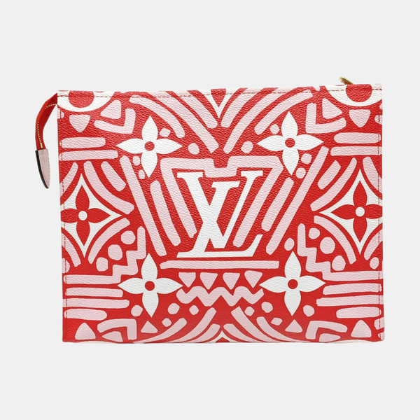 TOILET POCKET 26 Coated Canvas Red