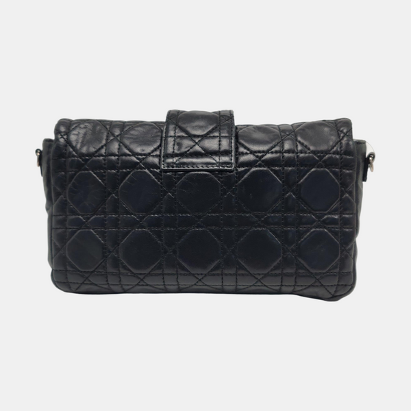 Authenticated pre-owned  Miss Dior Cannage Calfskin Black - Shoulder Bag at Looply