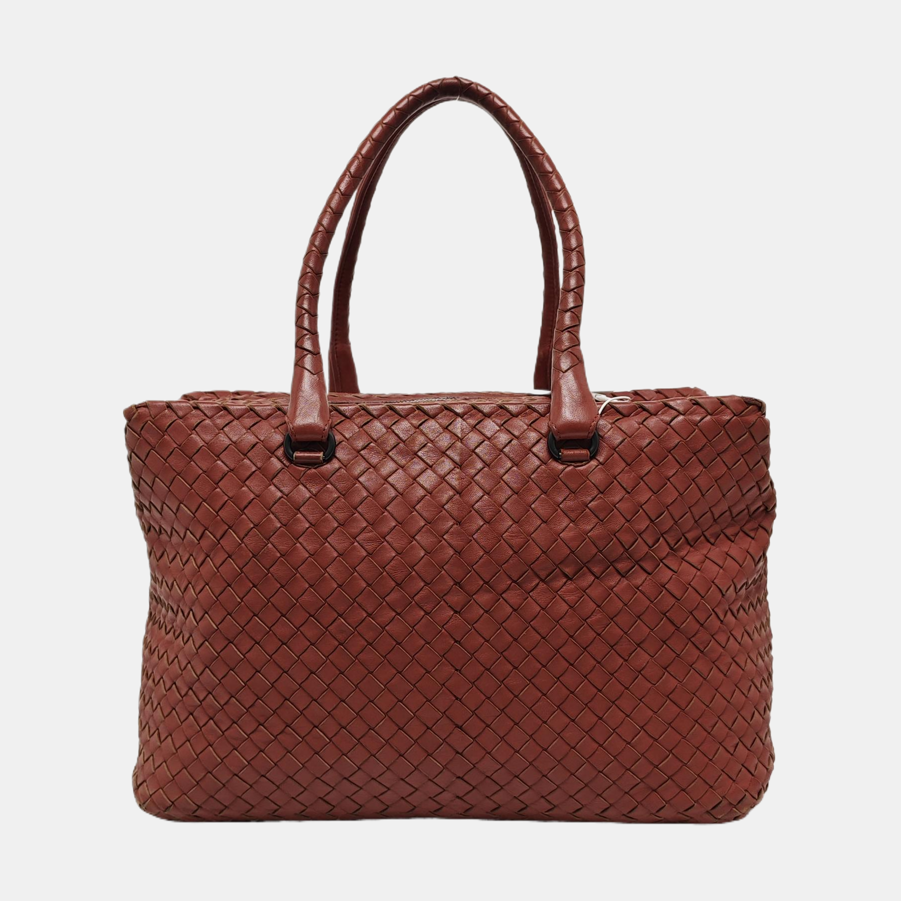 Lambskin Top Handle Bag Beige