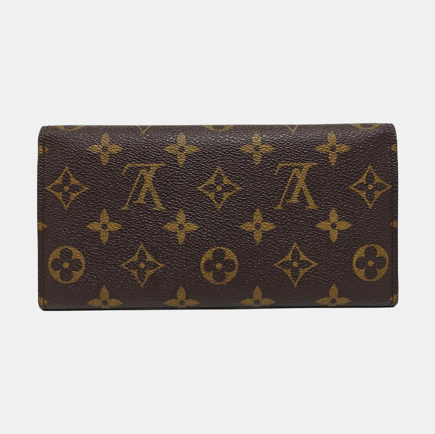 JOSÉPHINE Monogram Coated Canvas Brown Wallet
