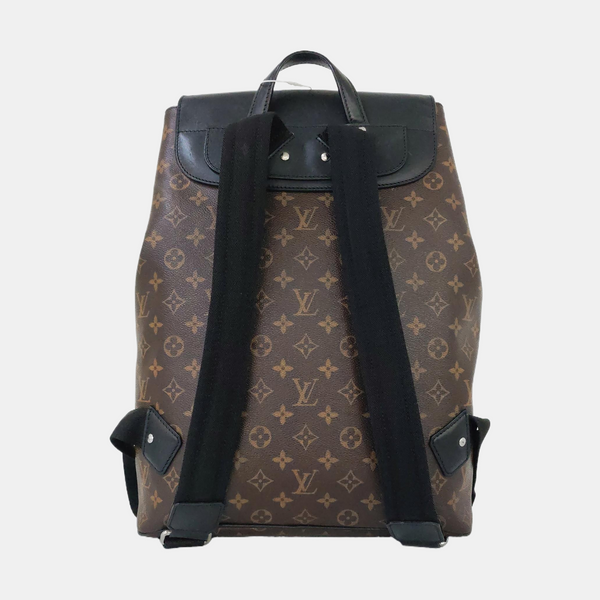 PALK Monogram Coated Canvas Brown