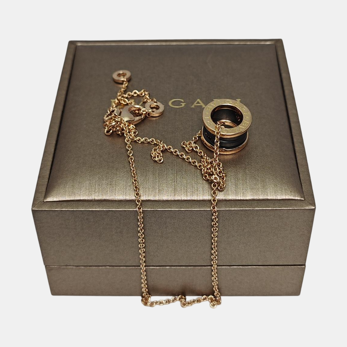 B.ZERO1 18k Rose Gold Necklace