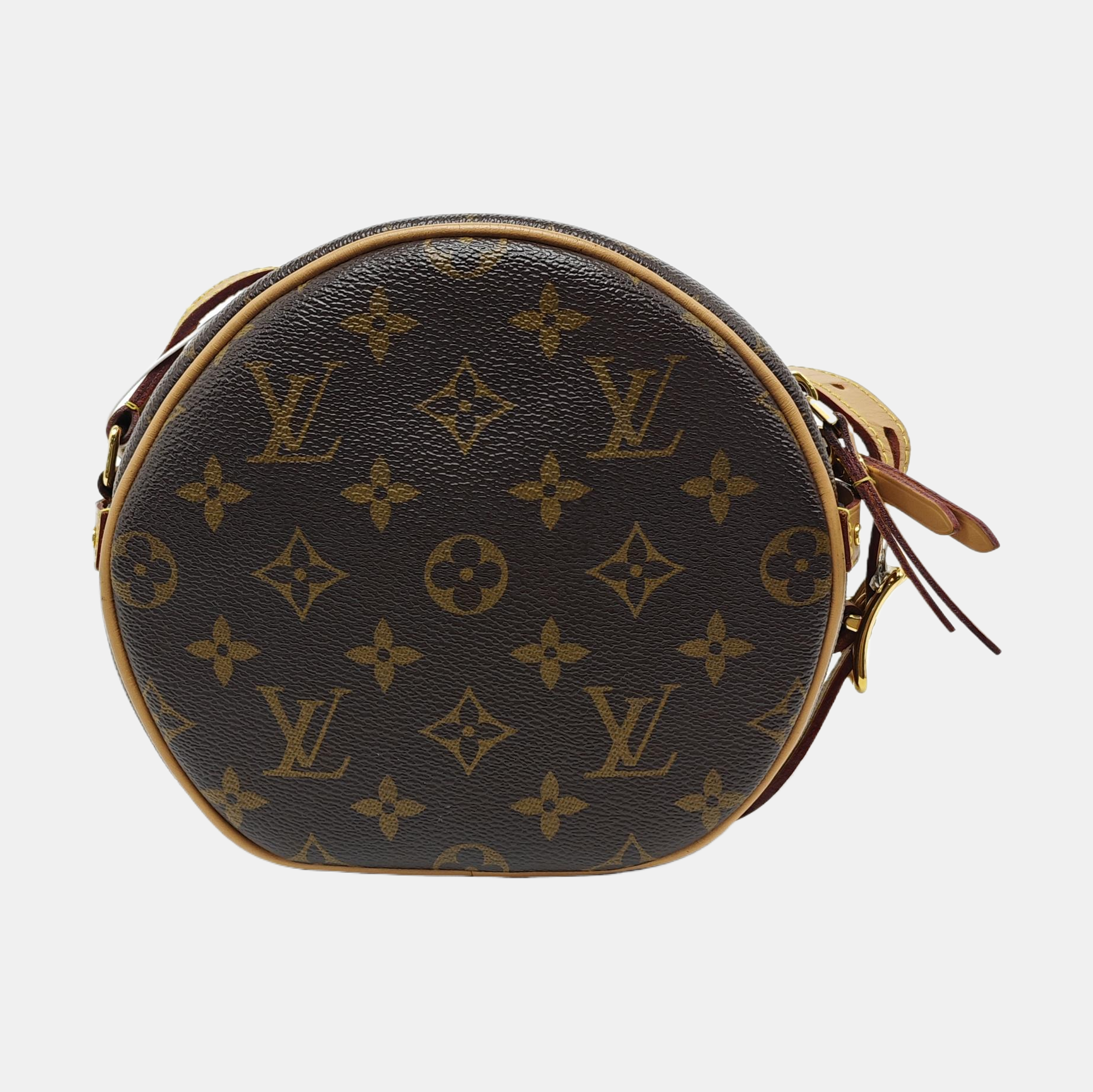 BOITE CHAPEAU PM Monogram Coated Canvas Brown