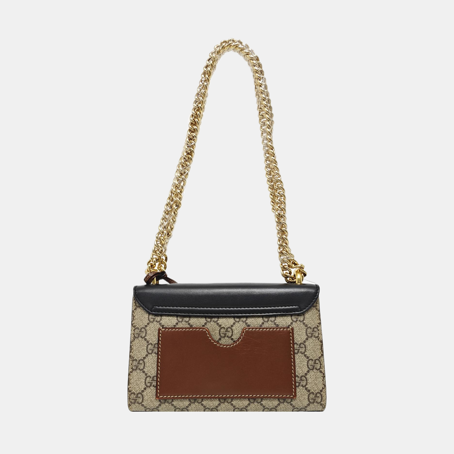 Padlock Small Monogram Coated Canvas Multicolor