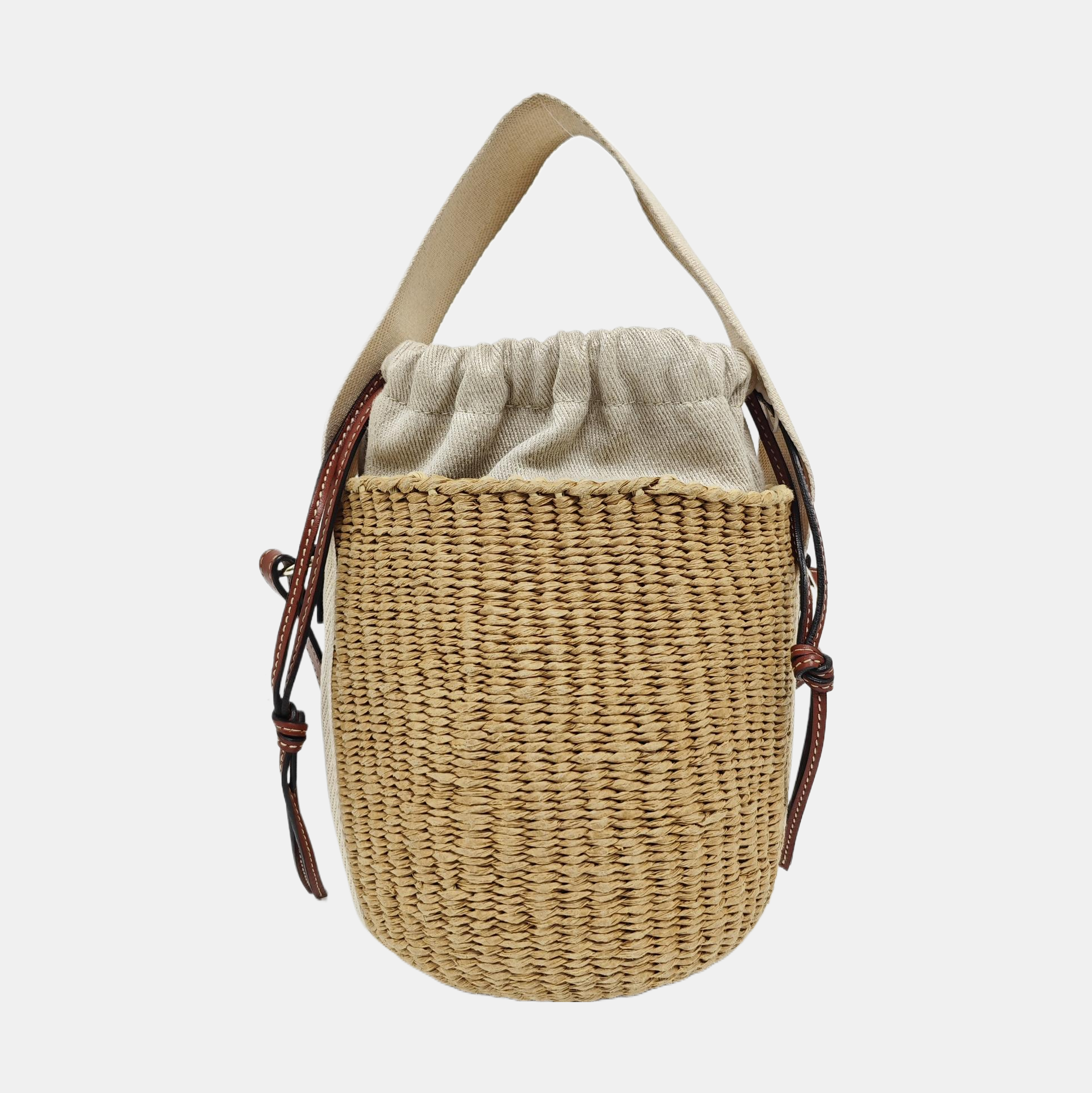 Special Material Shoulder Bag Brown