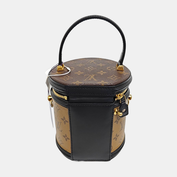 CANNES PM Monogram Coated Canvas Brown