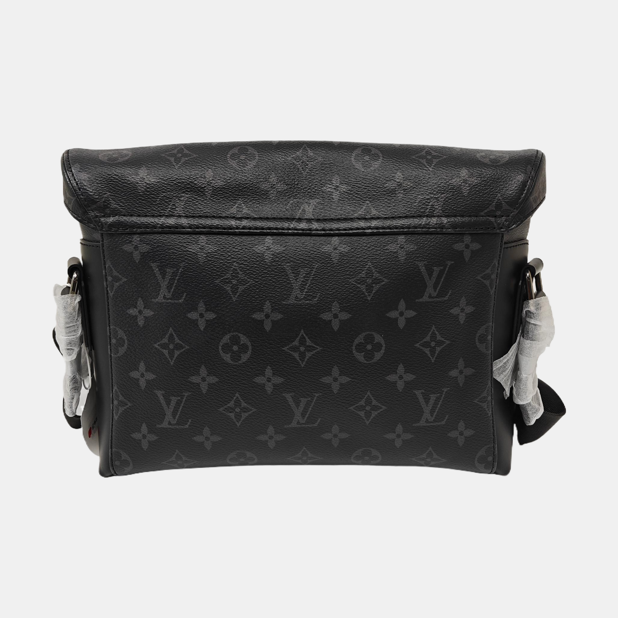VOYAGER PM Monogram Coated Canvas Black