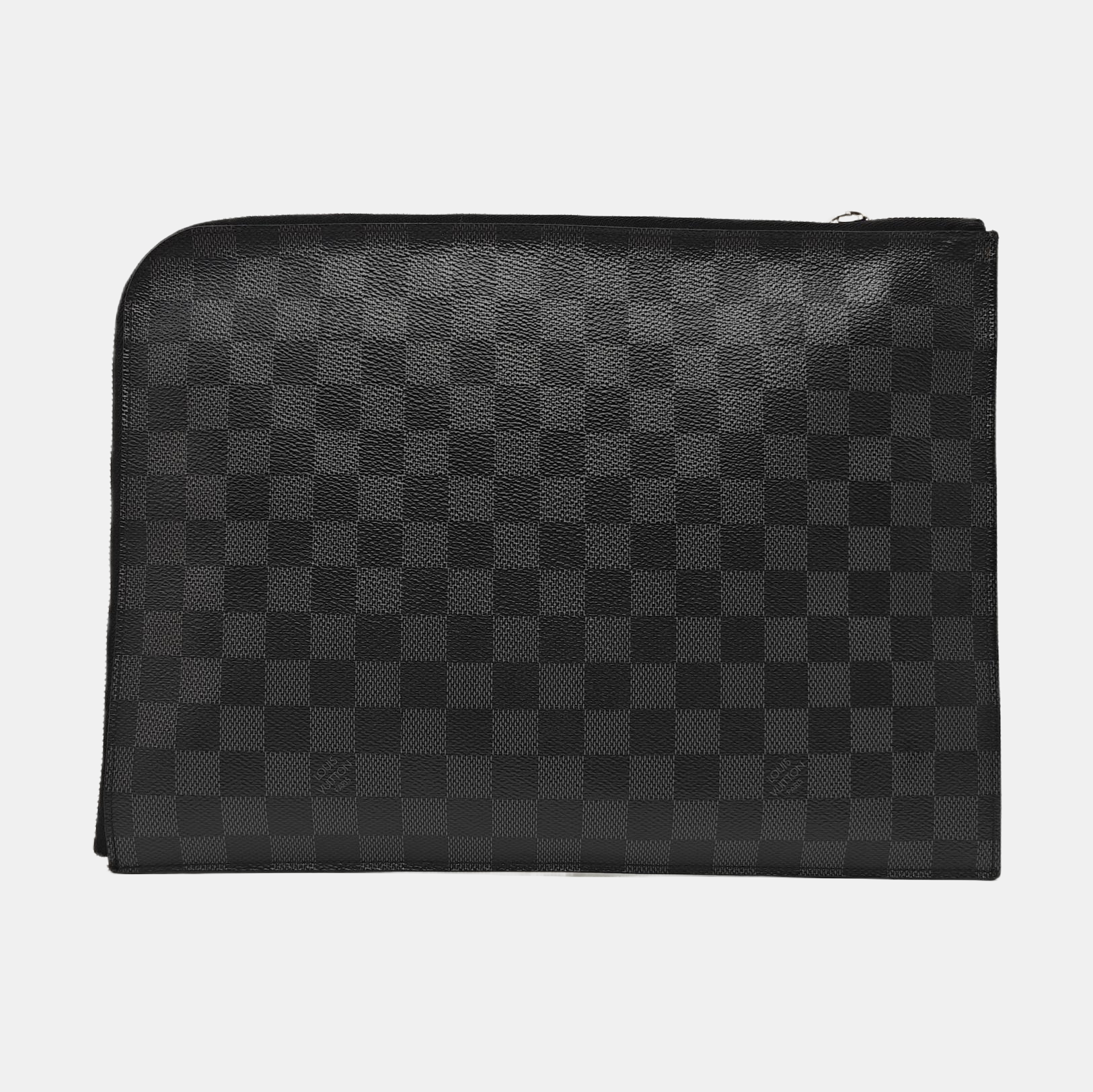 JOUR GM Damier Graphite Coated Canvas Gray