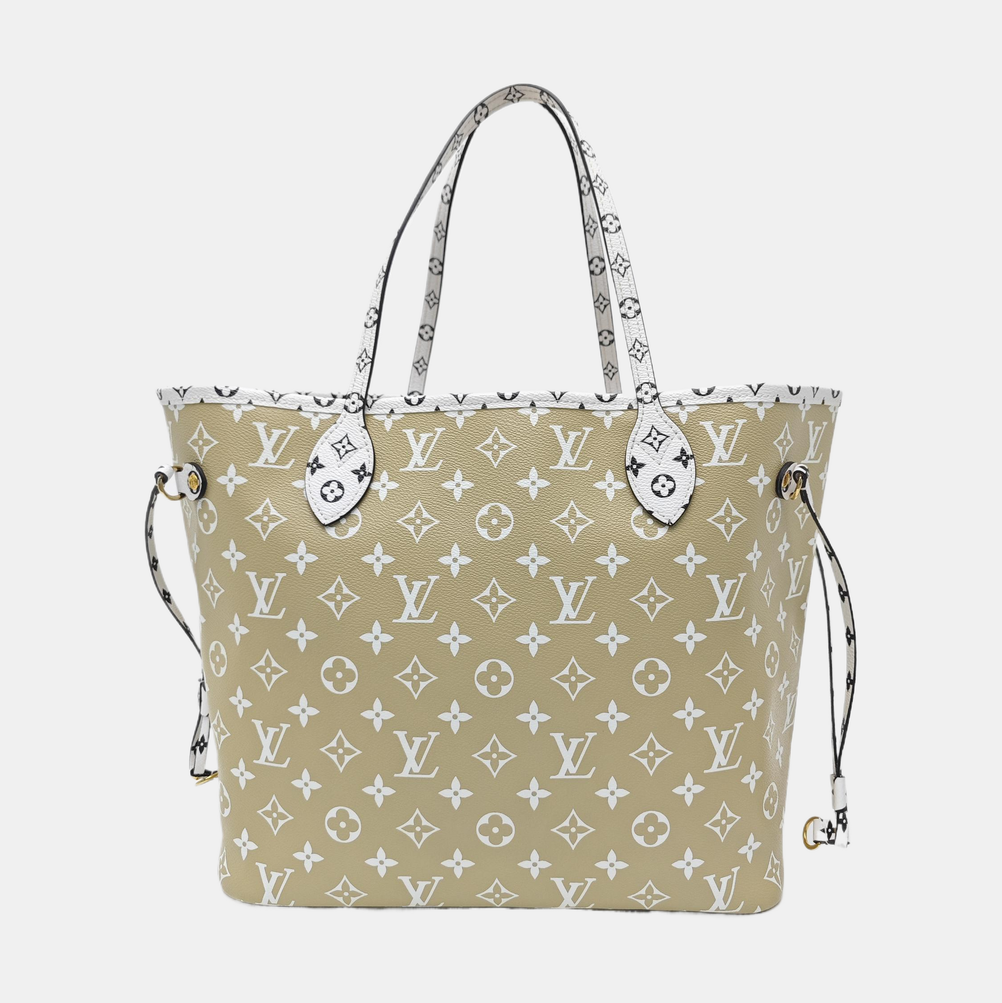 NEVERFULL MM Monogram Coated Canvas Multicolor