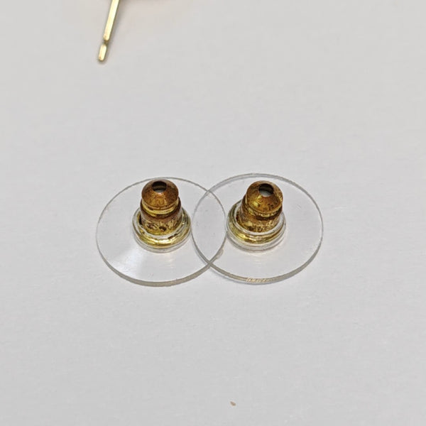 Metal Gold Stud Earrings
