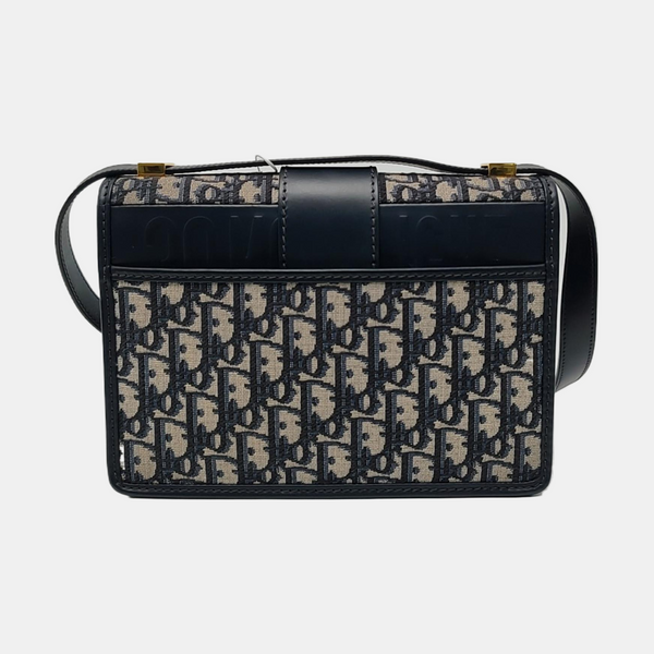 30 Montaigne Oblique Canvas Blue